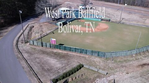 West Park Ballfield in Bolivar, TN