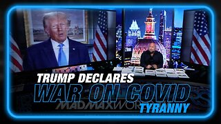 VIDEO: Trump Declares War on COVID Tyranny