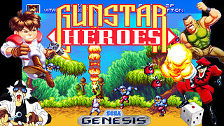 Gunstar Heroes ( Sega Genesis / Mega Drive ) - ( FULL GAME ) - Longplay / Playthrough