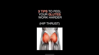 Grow your glutes with these 3 tips (hip thrusts)