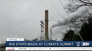 Big steps made at international climate summit in Scotland