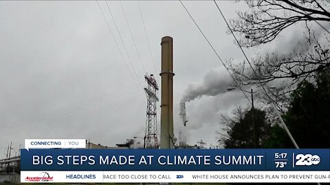 Big steps made at international climate summit in Scotland