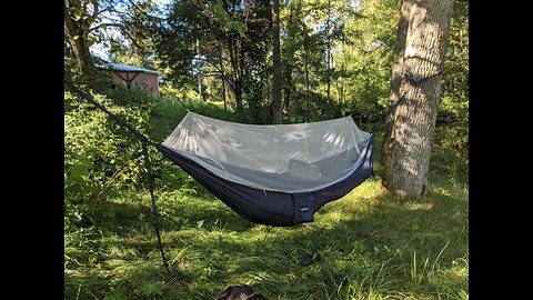 Kinfayv Camping Hammock with Mosquito Net and Rain Fly - Portable Double Hammock with Bug Net a...