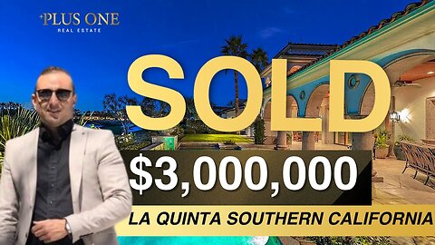 SOLD $3,000,000 Custom Mediterranean Residence La Quinta Southern California