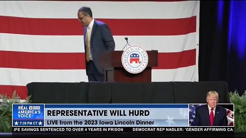 Will Hurd Gets BOOED Off Stage For Trashing Trump