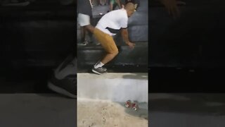 Torcedor mandando parkour de Taubaté em São Januário