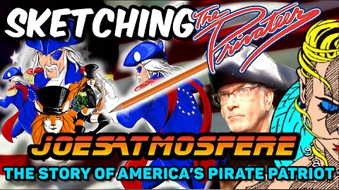 Independent Comic Books Explained: Sketching The Privateer, Episode 74, Live!