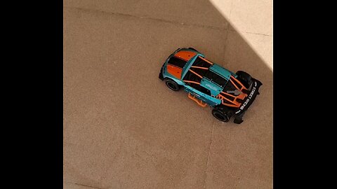 Toy car stunt