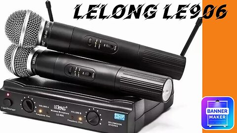Microfone sem fio Lelong LE 906 é bom? Teste completo 💥
