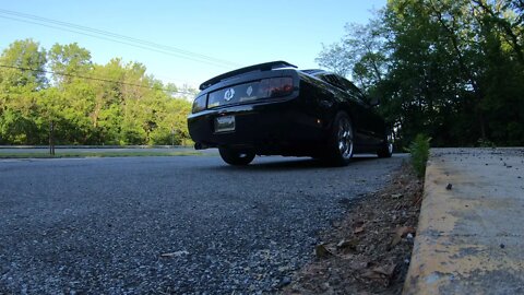 Very Loud 4.0 V6 Mustang With Pacesetter Long tube headers And Cherry Bomb Dual Glasspacks