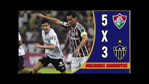 Fluminense 5 x 3 Atlético-MG | Completo | Brasileirão 2022 - Melhores Momentos