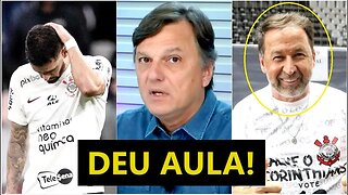 "O Corinthians TEM DÍVIDA, NÃO TEM DINHEIRO, mas o DISCURSO do Augusto Melo é..." Mauro Cezar ALERTA