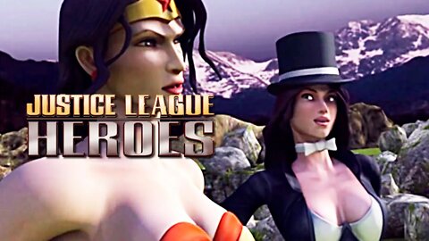 JUSTICE LEAGUE HEROES (PS2) #9 - Mulher Maravilha e Zatanna! (Legendado em PT-BR)