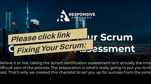 Please click link Fixing Your Scrum: Practical Solutions to Common Scrum Problems