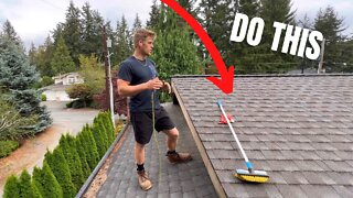 How To Price And Clean a Roof With Moss (The Easy Way)