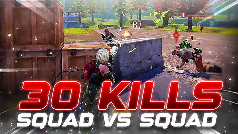 CRAZY 30 KILLS SQUAD VS SQUAD in FARLIGHT 84!!