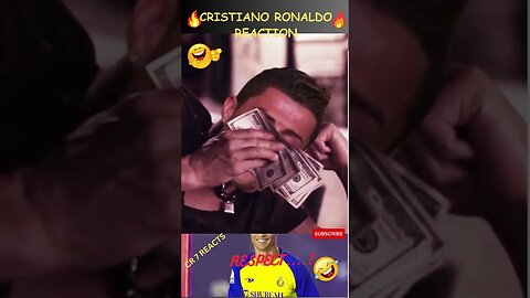RONALDO REACTION VIDEO 😂😂😂 #shorts #ronaldo #football #messi #nymar