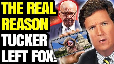 The REAL REASON Tucker was FIRED at Fox News | January 6th Bombshell Report