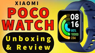 Smartwatch Xiaomi Poco Watch Unboxing Review