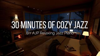 Smooth Jazz Piano Music in a Cozy Bedroom for Relaxing , Study, Take a break