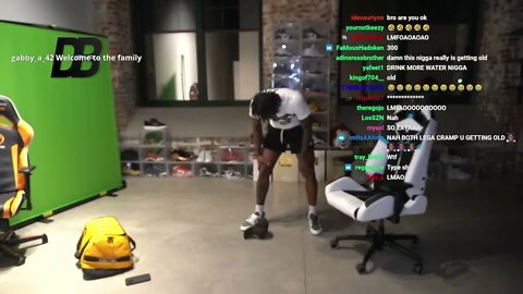 DUKE DENNIS CATCHES THE WORST CRAMP WHILE ON STREAM (FUNNY AF)