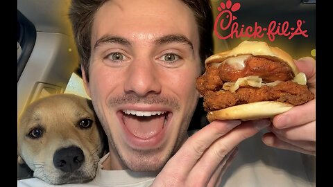 Chick-fil-A Double Spicy Chicken Sandwich Review #chickfila #fastfood #FastFoodReview #foodreview