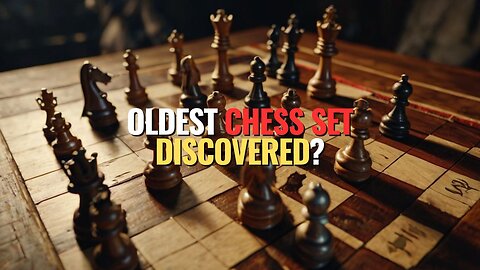 Oldest Chess Set Discovered?