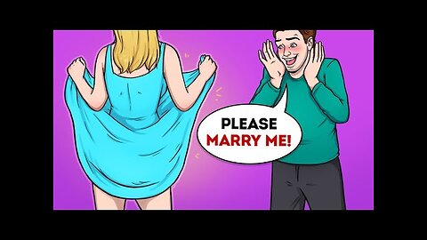 My husband married me after he saw what's under my dress