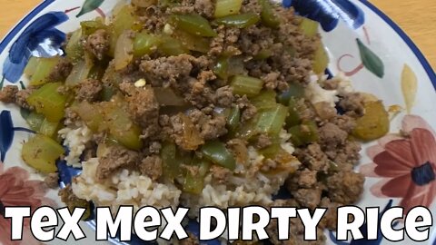 How To Make Dirty Rice | Tex Mex Dirty Rice Recipe