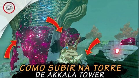 Zelda Breath of the Wild, Como subir na torre de Akkala Tower | super dica PT-BR