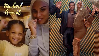 Ciara Plays Rock Paper Scissors Wit Son Win During Mommy Duty! ✄