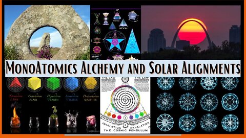 MonoAtomics Alchemy and Solar Alignments - Weekend at Bermie's