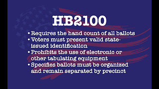 HB2100 - Requires the hand count of all ballots