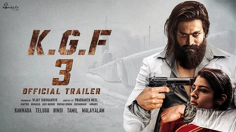 Kgf chapter 3 | official trailer kgf chapter 3