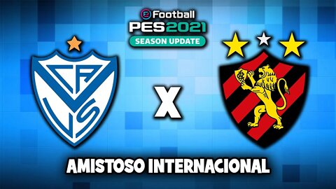 Velez Sarsfield vs Sport Recife - PES 2021