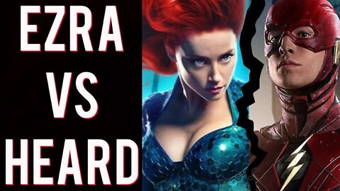 Amber Heard finally DELETED from Aquaman 2!? While Ezra Miller works Warner zipper for The Flash!