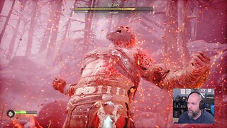 Country Kratos takes on the Bjorn Bear Boss in God of War Ragnarok - Minor Spoilers