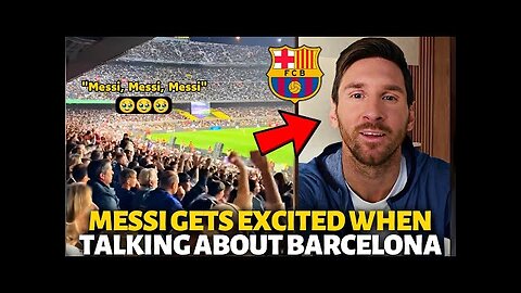 🚨IT HAPPENED NOW! MESSI JUST PARALYZED THE FOOTBALL WORLD! BARCELONA NEWS TODAY!