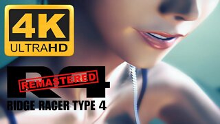 R4 Ridge Racer Type 4 PSX 4k (Remastered with Neural Network AI)