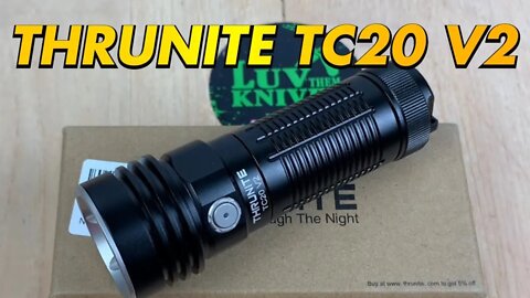 ThruNite TC20 V2 4000 Lumens/ USB-C rechargeable /20% discount on Amazon