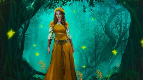 Soothing Romantic Fairytale Music for Writing - Fair Woodland Princess ★582