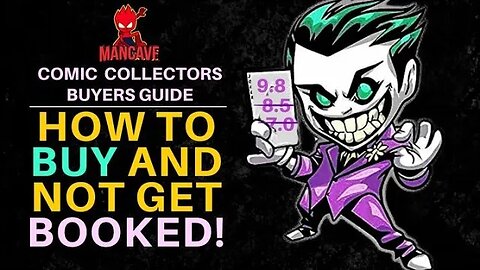 The Mancave Guide to Buying Comics...DON'T GET GOT!!!