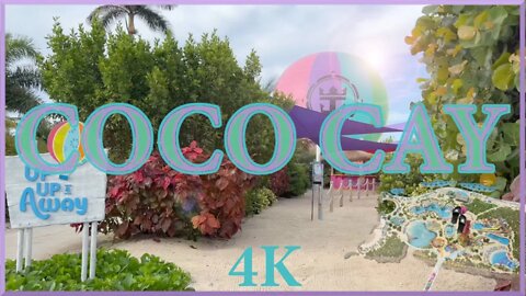 4K CocoCay Tour With Map
