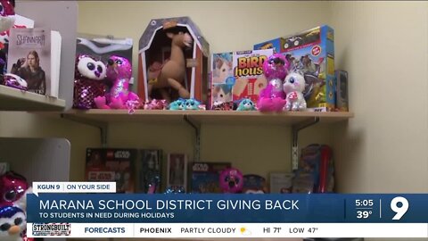 Marana Unified School District expects 900 students will need help this holiday season