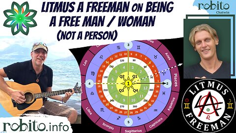 Litmus A Freeman on being a free man / woman (not a person)