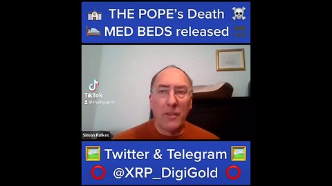 The Popes Death / Med Beds