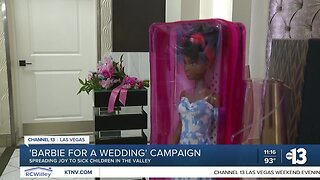 Las Vegas wedding chapel and local foundation launch Barbie For A Wedding campaign