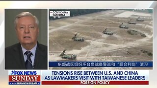 Sen Graham: China Might Be Setting the Stage Into Blocking Taiwan