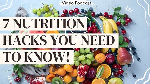 7 NUTRITION HACKS TO BOOST ABSORPTION 🍎 (simple and easy!)