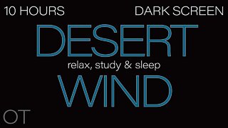 HOWLING WIND Sounds for Sleeping| Relaxing| Studying| BLACK SCREEN| Real Storm Sounds| SLEEP SOUNDS